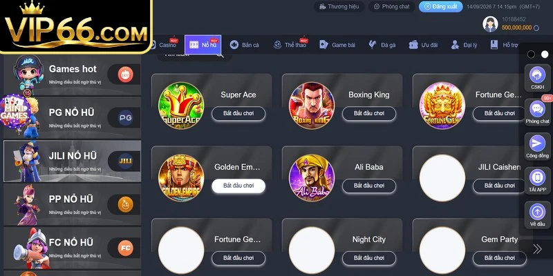 Các bước đăng ký tham gia săn thưởng nổ hũ Vip66 vô cùng đơn giản 