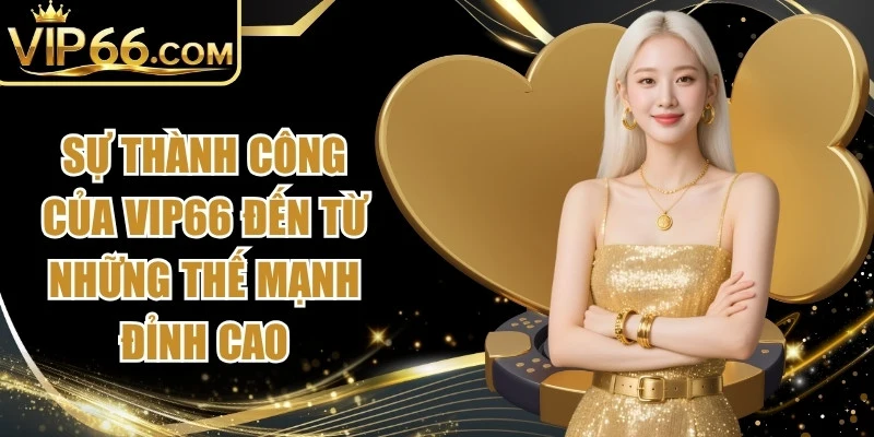 Sự thành công của thương hiệu Vip66 đến từ những thế mạnh đỉnh cao